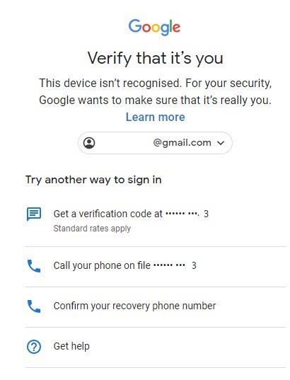 Làm gì khi không nhận được mã xác minh Gmail? (4)