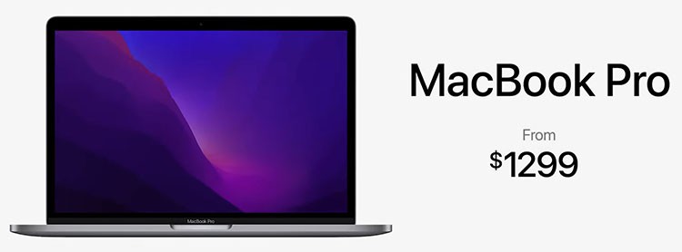 MacBook Pro 2022 bất ngờ ra mắt với chip M2, Touch Bar và cổng Thunderbolt 10