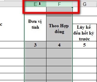 Hướng dẫn chèn thêm cột mới trong Excel (3)