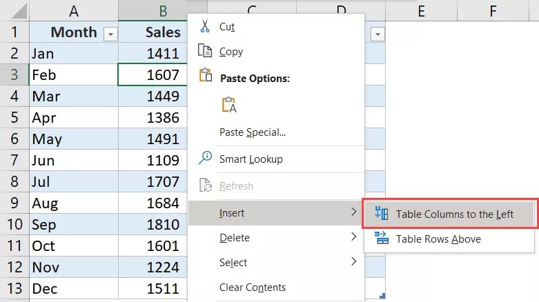 Hướng dẫn chèn thêm cột mới trong Excel (8)