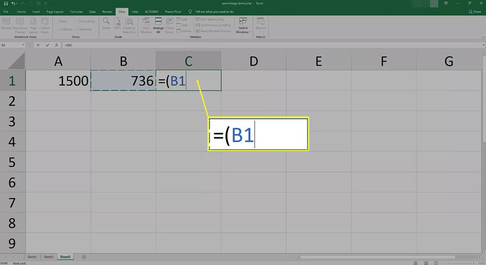 Cách tính phần trăm trong Excel - Ảnh 05