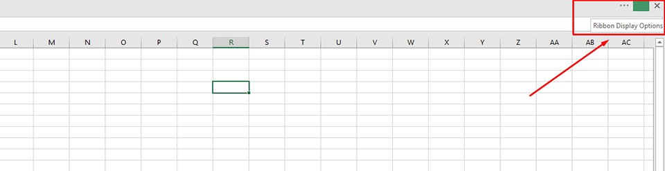 Hiện thanh công cụ trong Excel - Ảnh 02