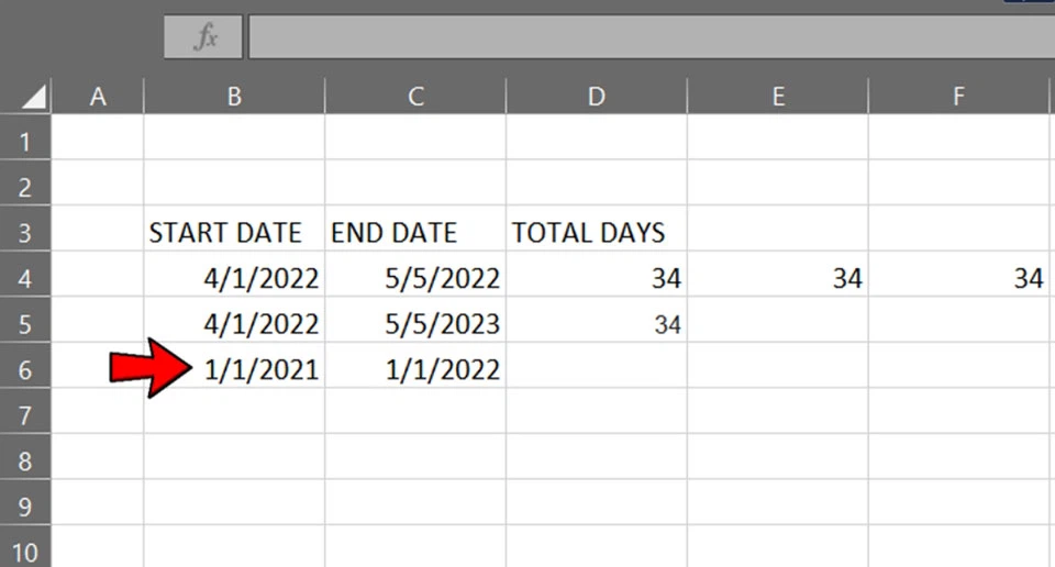 Cách tính ngày trong Excel - Ảnh 07
