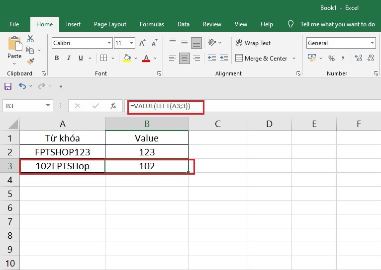 Hướng dẫn cách sử dụng hàm VALUE trong Excel dễ dàng nhất