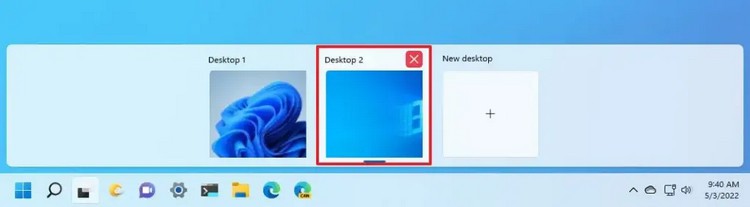 Hướng dẫn tạo và sử dụng Virtual Desktop trong Windows 11 (9)