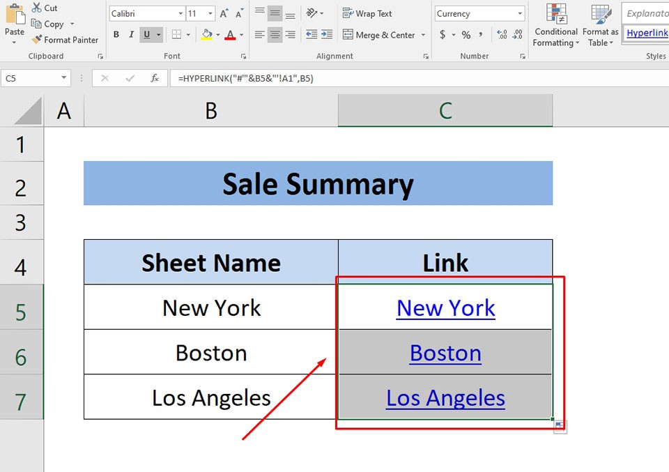 Cách liên kết dữ liệu 2 sheet trong Excel - Ảnh 05