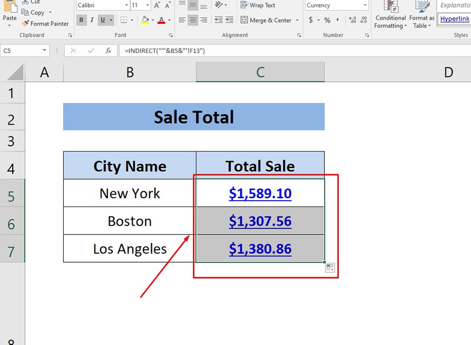 Cách liên kết dữ liệu 2 sheet trong Excel - Ảnh 08