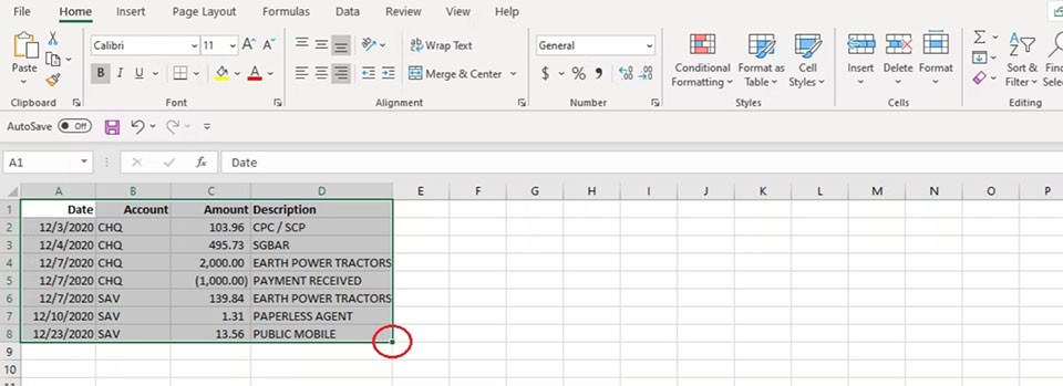 Sắp xếp ngày tháng trong Excel - Ảnh 07