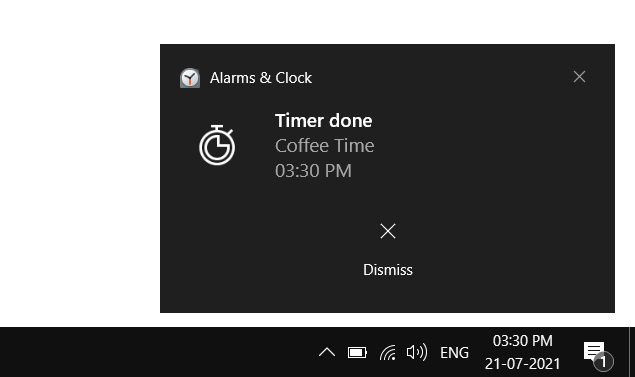 Cách hẹn giờ báo thức trên máy tính (Ảnh 5)