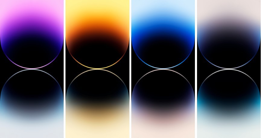 Hình nền iPhone 14 chủ thể cảm giác gradient