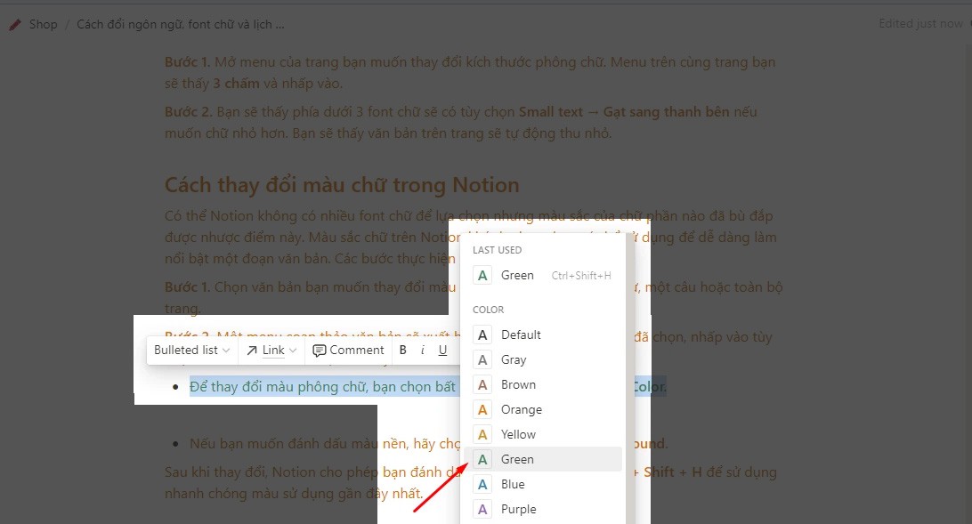 Notion đã cập nhật những tính năng mới cho phép người dùng đổi ngôn ngữ và font chữ theo sở thích của mình. Ứng dụng mang đến nhiều lựa chọn phù hợp với từng người bạn, giúp cho công việc trở nên dễ dàng và tiện lợi hơn.