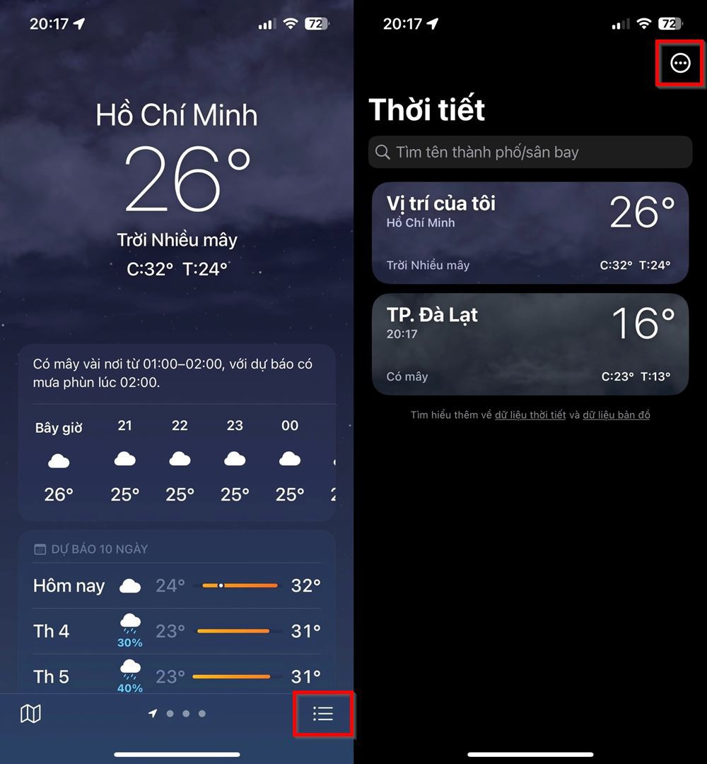Cách bật thông báo thời tiết nguy hiểm trên iOS 16 2