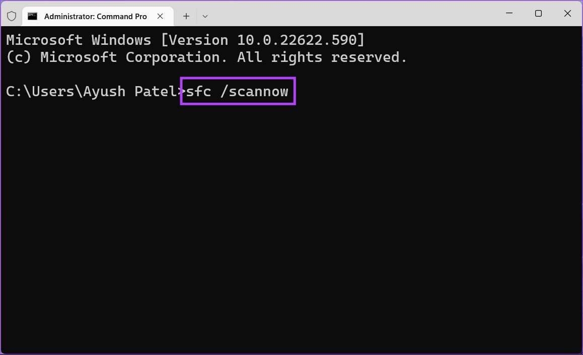 Hướng dẫn cách sửa lỗi tập tin bị hỏng trên Windows 11 (11)