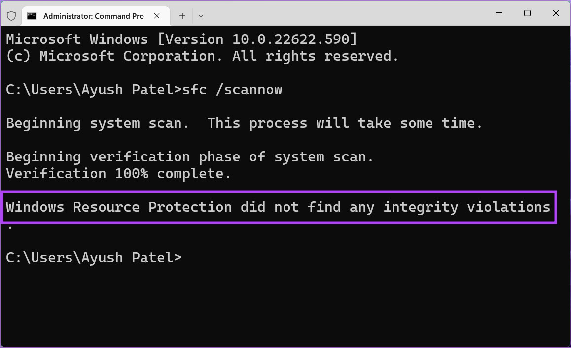 Hướng dẫn cách sửa lỗi tập tin bị hỏng trên Windows 11 (12)