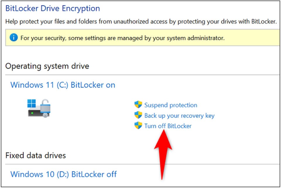 Cách tắt BitLocker trên Windows 11 - Ảnh 04