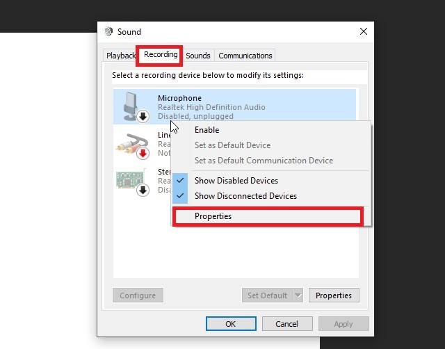 Cách bật mic laptop cho Windows 10 (Ảnh 5)