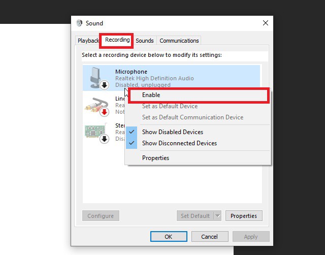 Cách bật mic laptop cho Windows 10 (Ảnh 4)