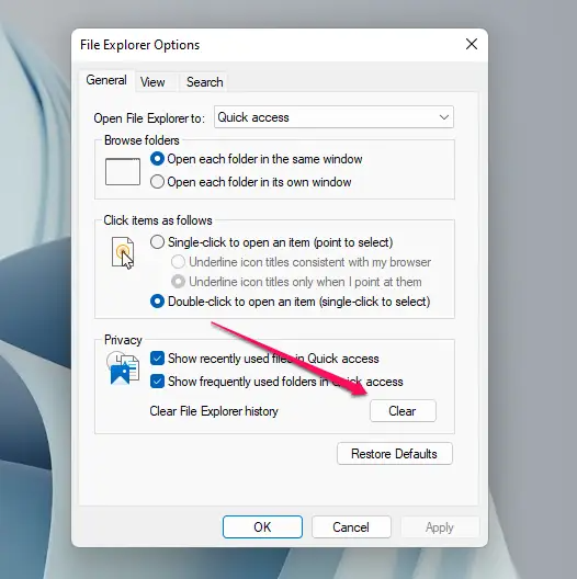 File Explorer treo Windows 11
