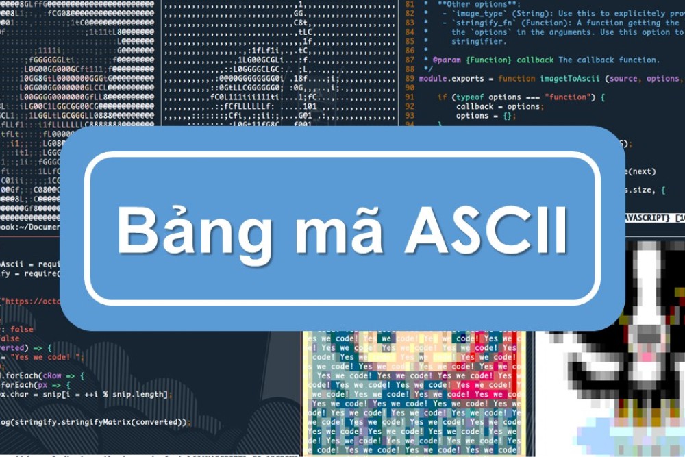 Bảng mã ASCII là gì?