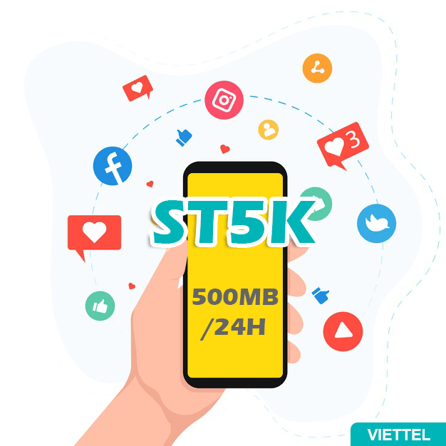 Mách bạn cách đăng ký 4G Viettel 1 ngày 5K theo gói cước ST5K