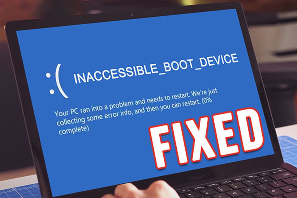 Lỗi Inaccessible Boot Device trong Windows 11 - Ảnh 01