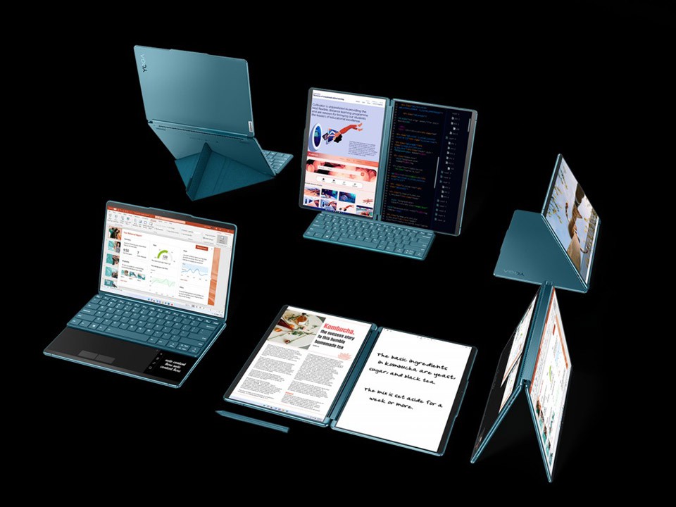 CES 2023: Lenovo Yoga Book 9i ra mắt với hai màn hình OLED 