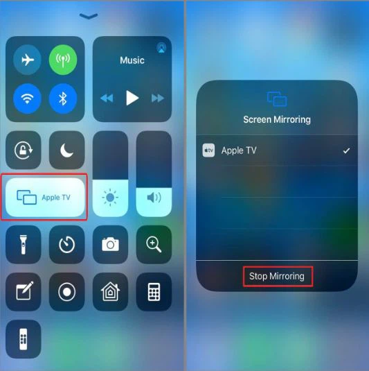 Cách sử dụng phản chiếu màn hình của iPhone