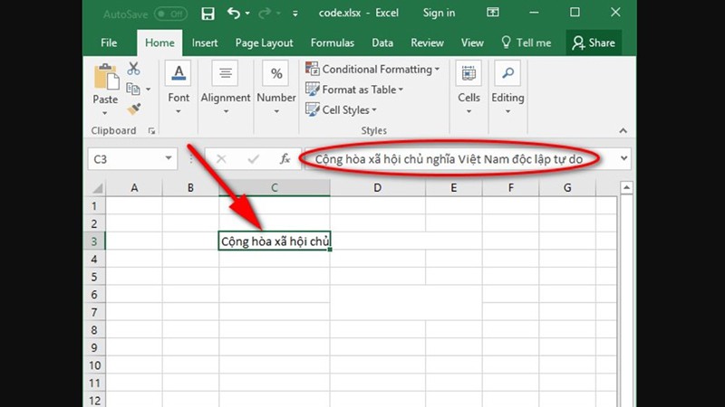 Sửa lỗi không xuống dòng được trong Excel (ảnh 10)