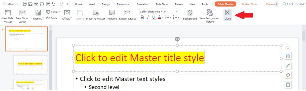 Slide Master là gì hình 4