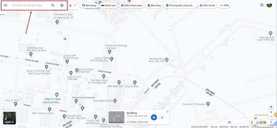 Tạo địa điểm trên Google Maps