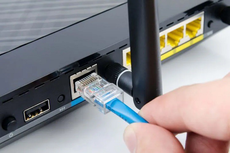 Kiểm tra lại kết nối modem wifi