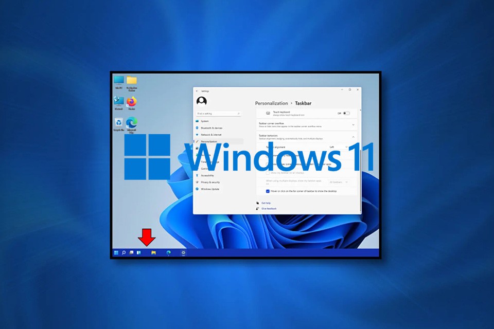 Ẩn thanh Taskbar trong Windows 11 - Ảnh 01
