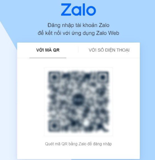 Cách đăng nhập Zalo bằng mã QR hình 3