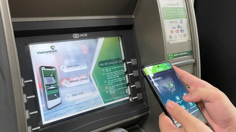 Rút tiền ATM không cần thẻ