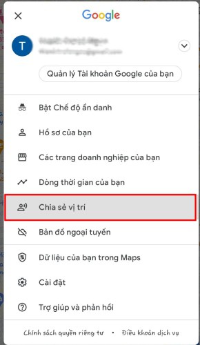 Cách tìm vị trí bạn bè trên Google Maps hình 5