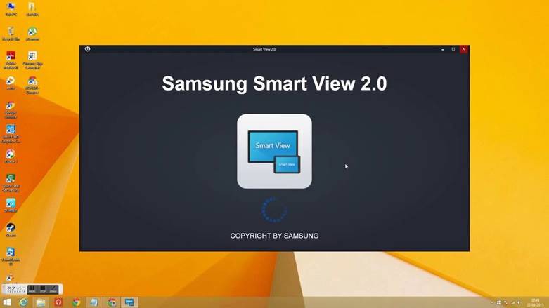 Sử dụng Smart View để mở Tivi Samsung