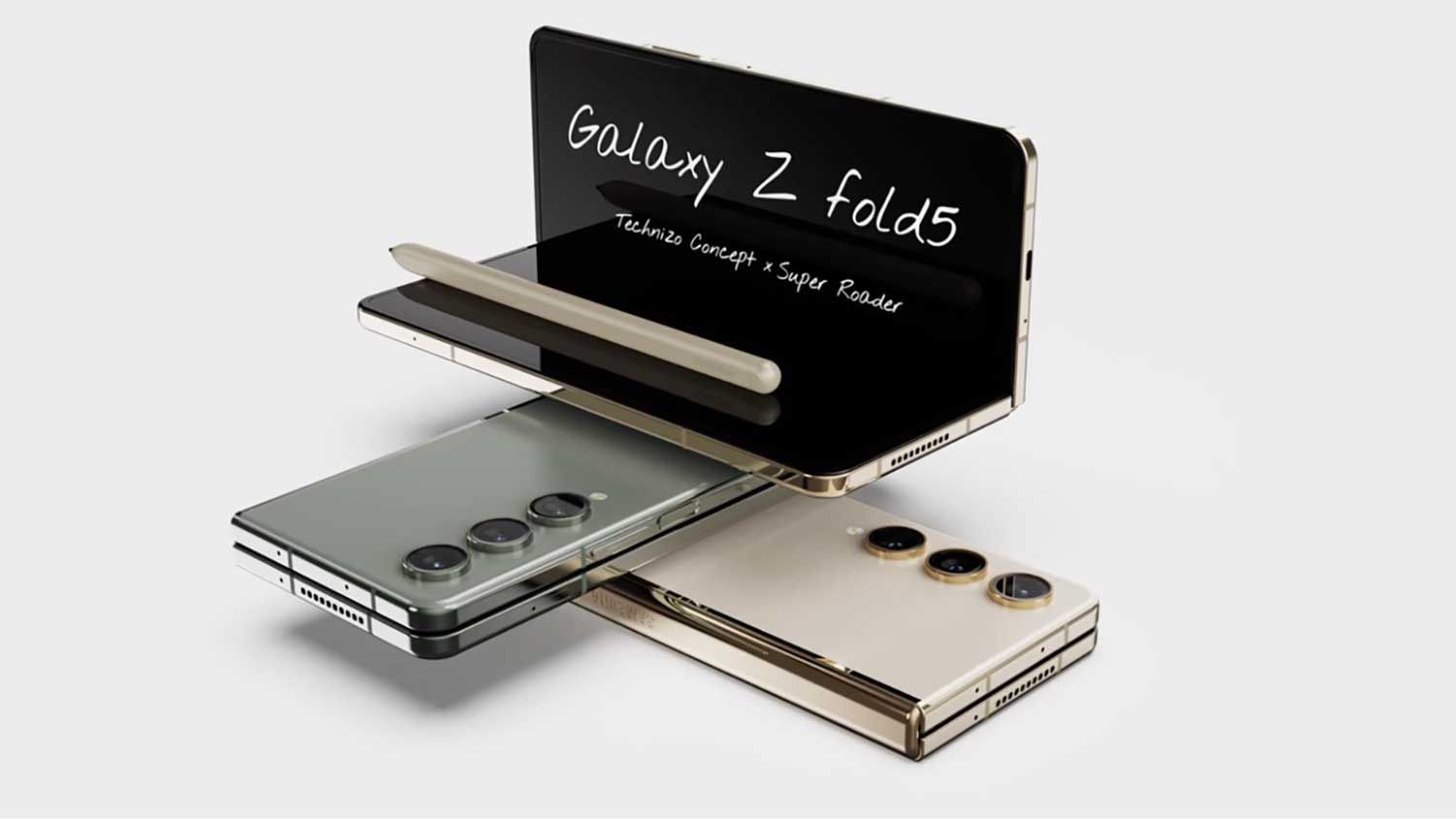 Hé lộ các tùy chọn màu sắc của Samsung Galaxy Z Fold5