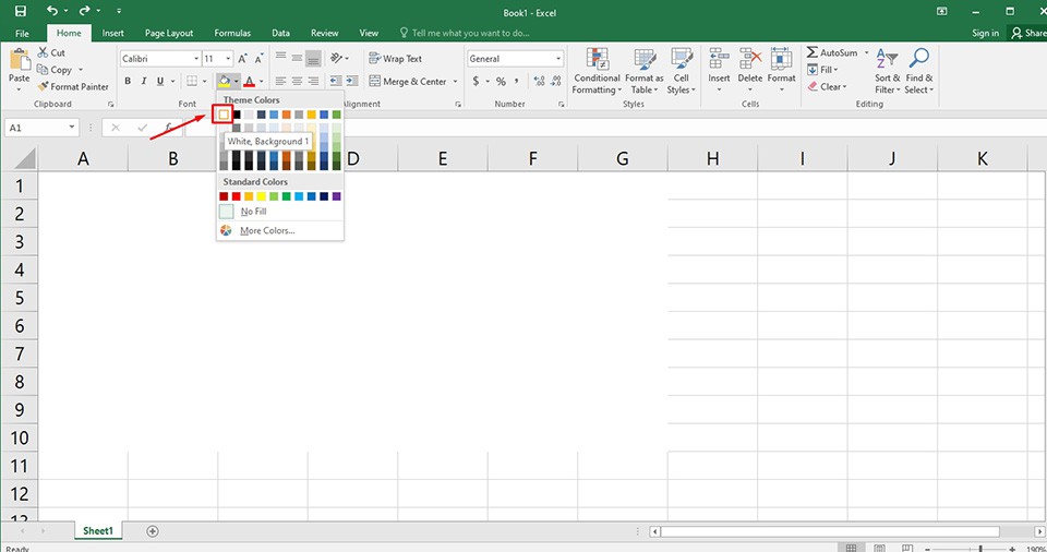 Xóa dòng kẻ trong Excel - Ảnh 04