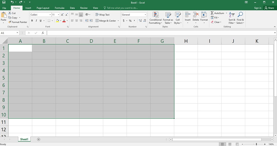 Xóa dòng kẻ trong Excel - Ảnh 05