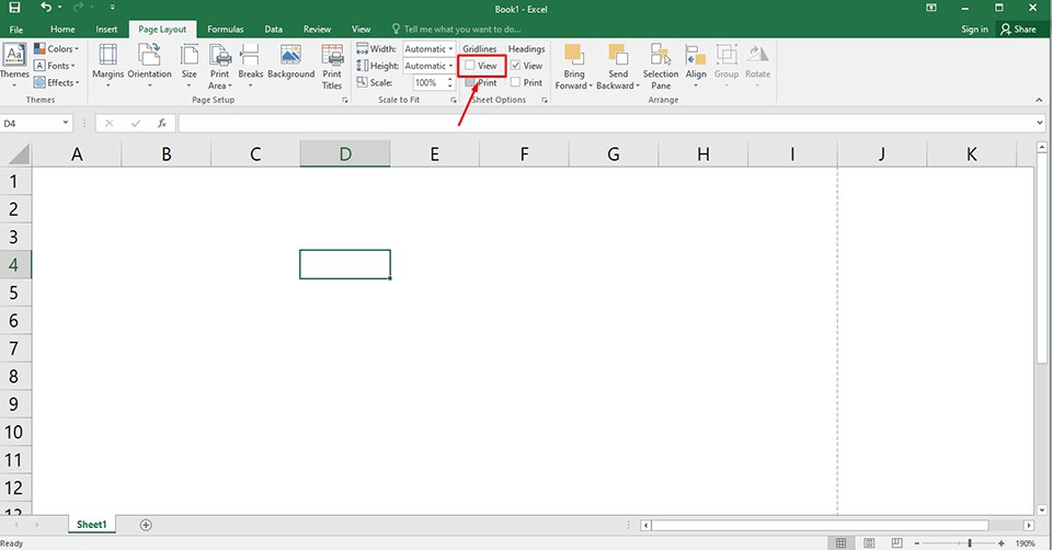 Xóa dòng kẻ trong Excel - Ảnh 08