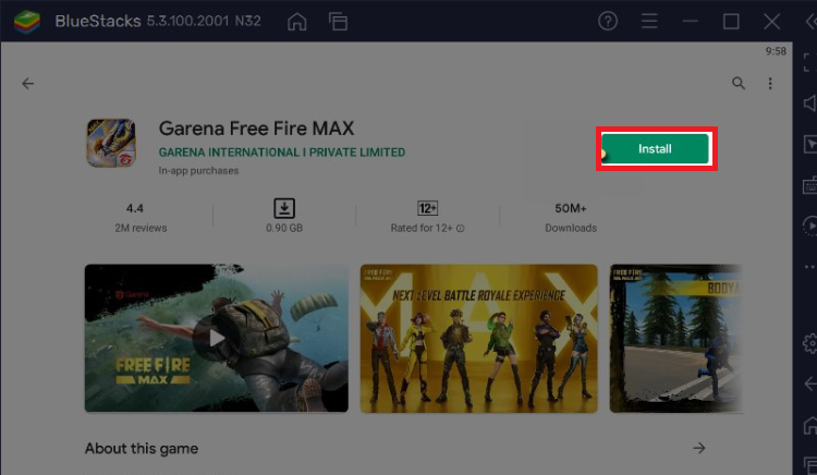 Hướng dẫn cách tải Free Fire MAX trên PC, điện thoại miễn phí 4