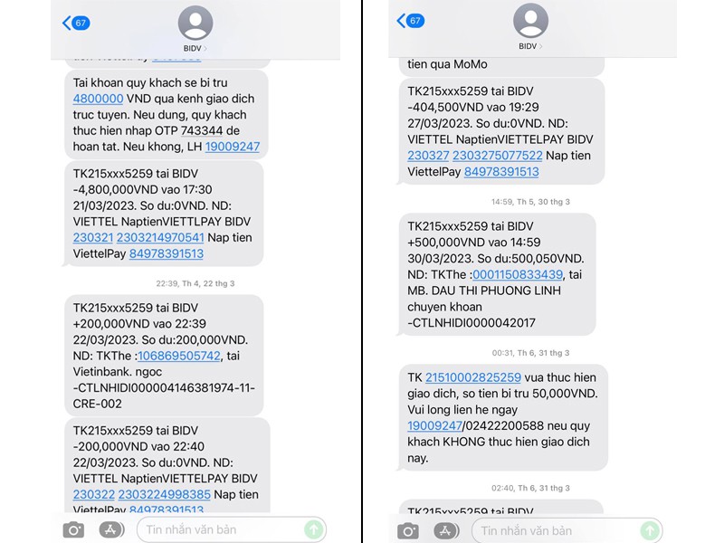 Cách hủy SMS Banking BIDV (Ảnh 1)