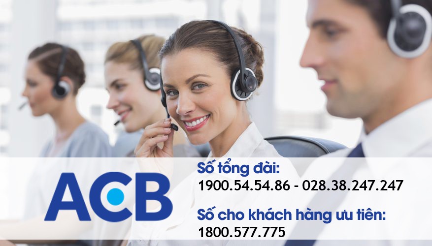 Số hotline ngân hàng ACB