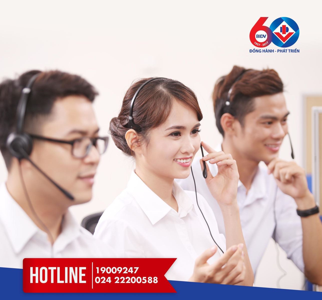 Hotline chăm sóc khách hàng ngân hàng BIDV 24/7