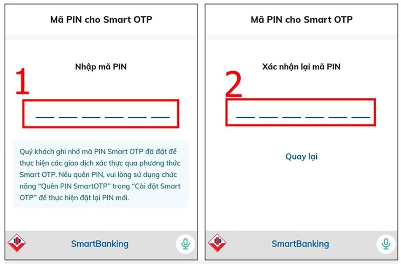 Cách xử lý khi quên mật khẩu BIDV SmartBanking (Ảnh 7)