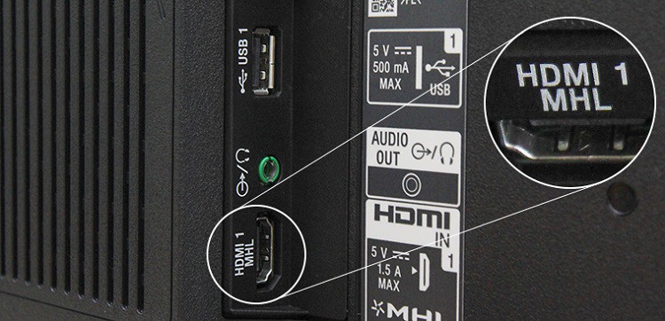 Xác định cổng HDMI kết nối