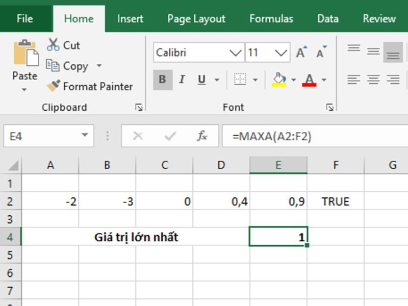 Chi tiết về hàm MAX trong Excel (Ảnh 5)