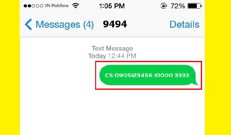 Bắn tiền MobiFone qua SMS