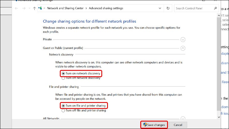 Cách khắc phục chia sẻ tệp không hoạt động trong Windows 10/11 (ảnh 10)
