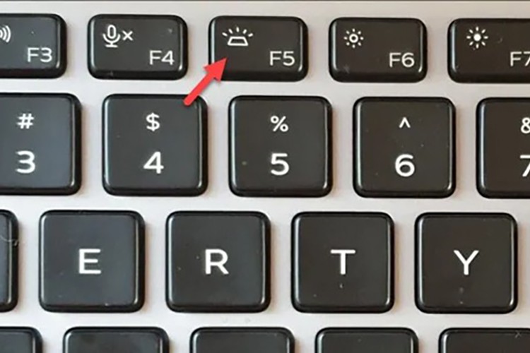 cách bật đèn bàn phím laptop dell (ảnh 1)
